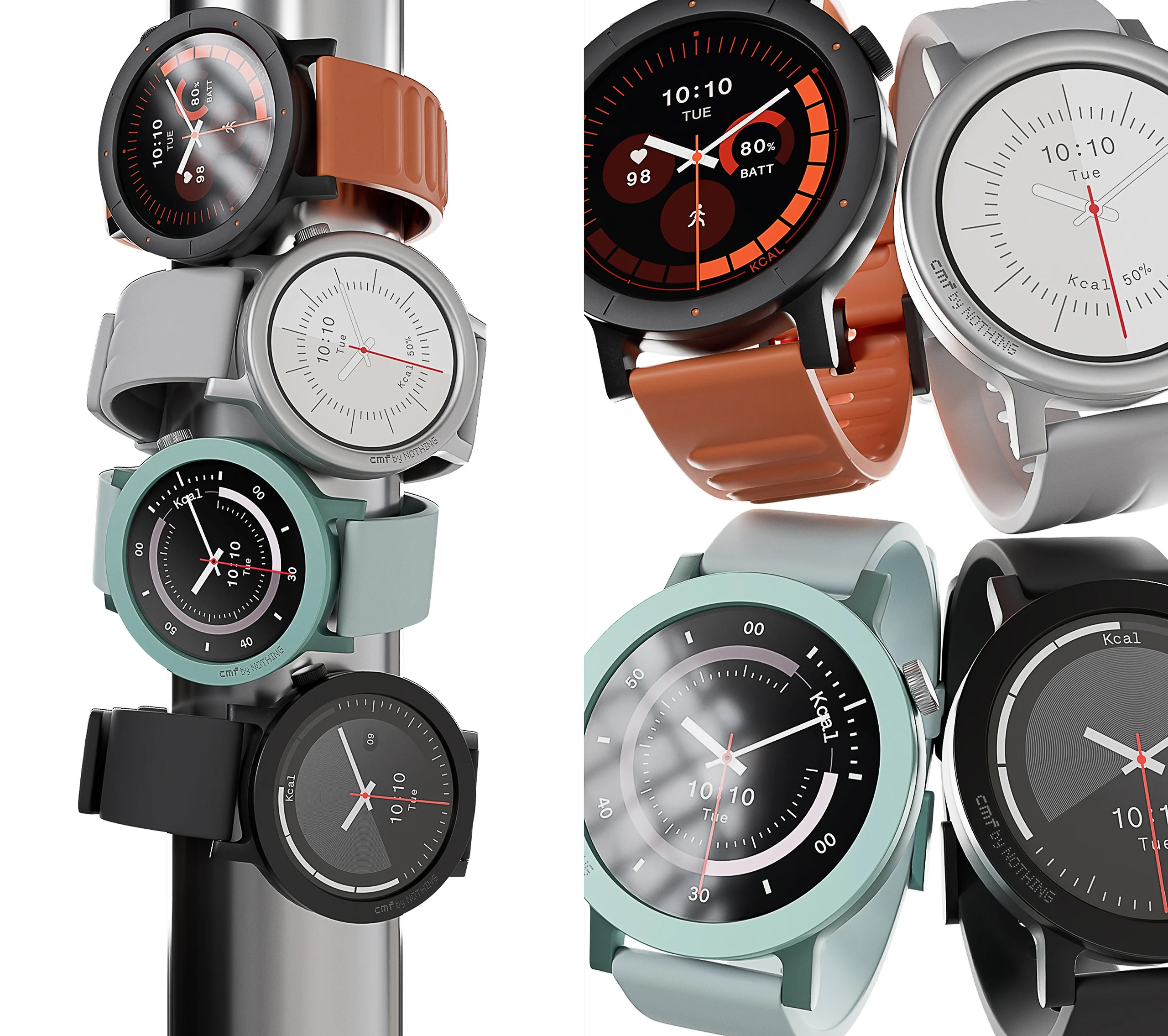 CMF Clock, variación visual